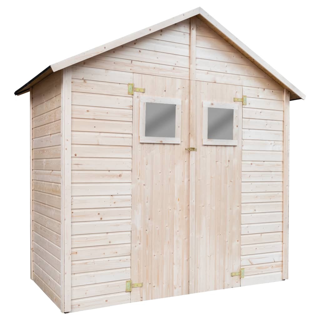 Garden Storage Shed 226x124x218 cm Wood